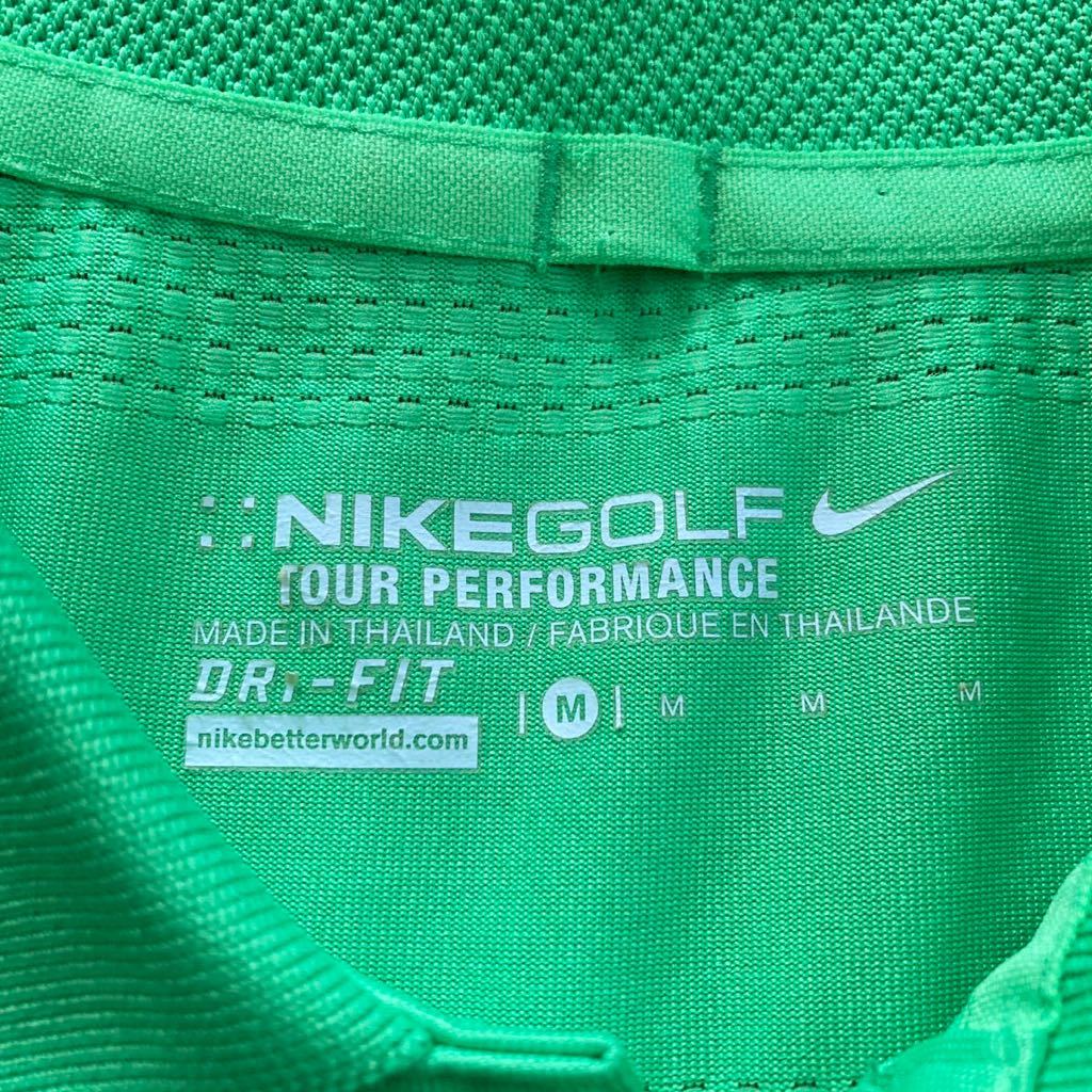 NIKE ナイキ ポロシャツ　ハーフ　半袖シャツ golf 半袖　ゴルフ　ゴルフシャツ　Mサイズ メンズ　_画像3