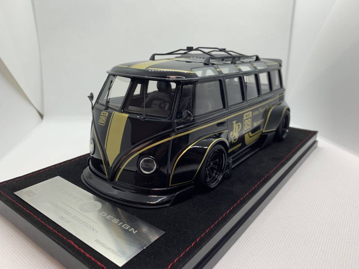 はこぽす対応商品】 Rob3artdesign 1/18 J01-4-014 RWB JPS Bus