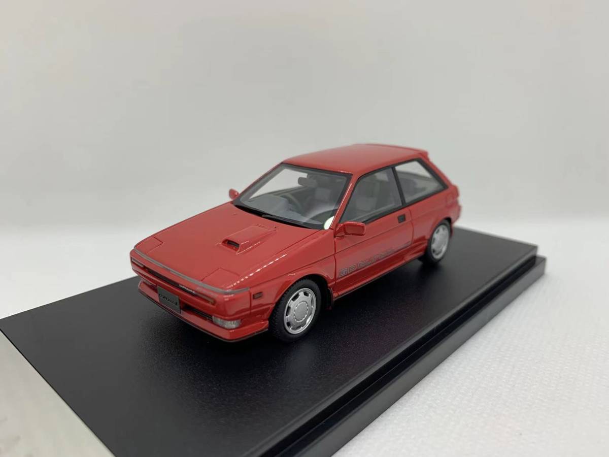 Hi-Story 1/43 トヨタ カローラ Toyota Corolla II Retra GP Turbo 1986 HS336 レッド J04-02-104の画像1