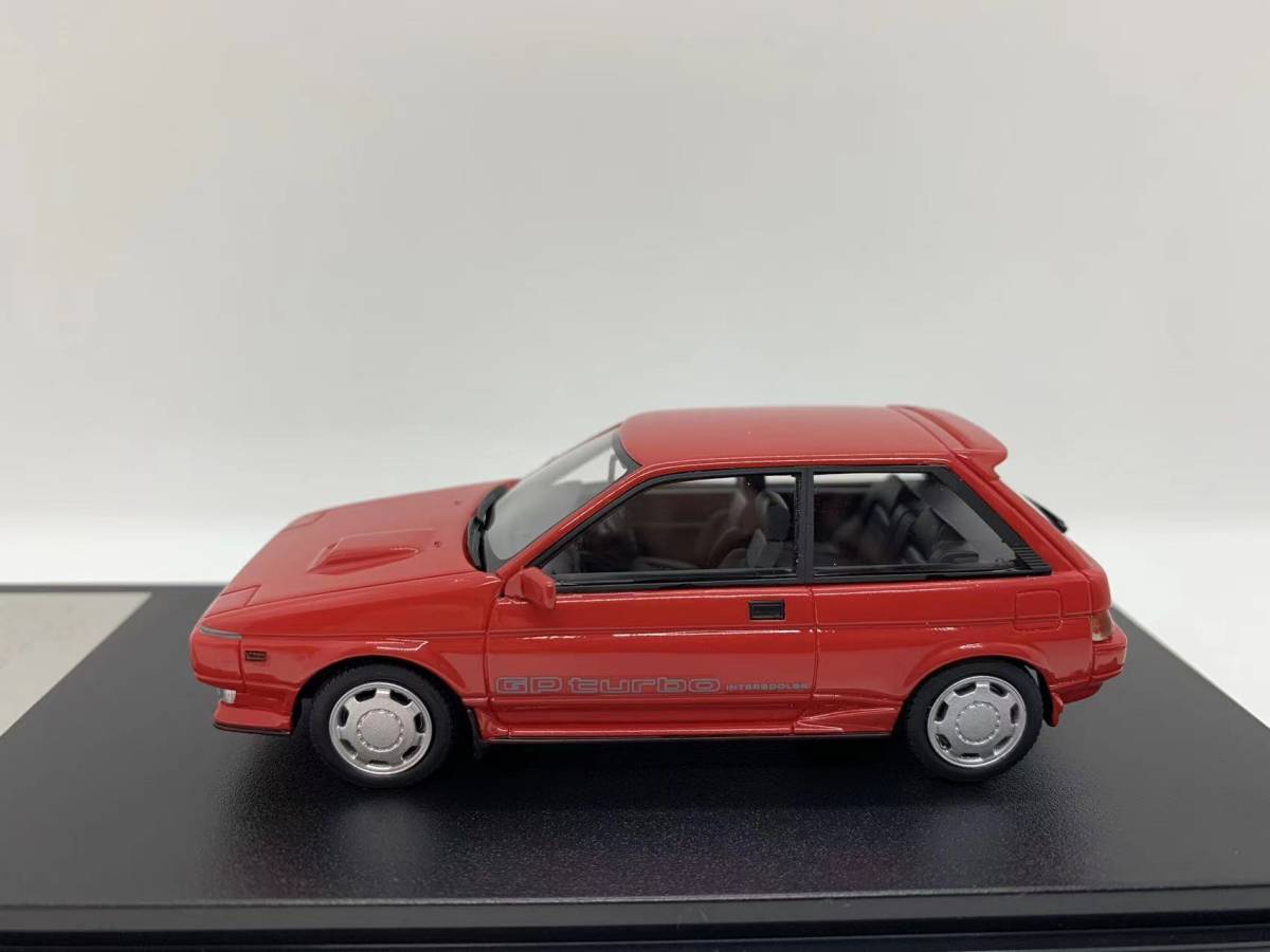 Hi-Story 1/43 トヨタ カローラ Toyota Corolla II Retra GP Turbo 1986 HS336 レッド J04-02-104の画像2