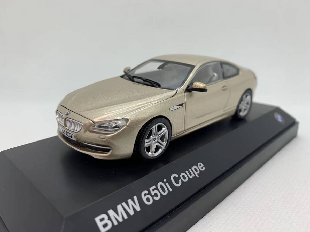 BMW特注 1/43 BMW 651i Coupe ゴールド J04-05-110-2_画像1