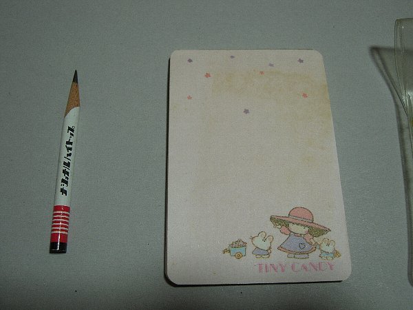 昭和レトロ TINY CANDY タイニーキャンディ メモ帳 文房具 ファンシー 雑貨の画像3