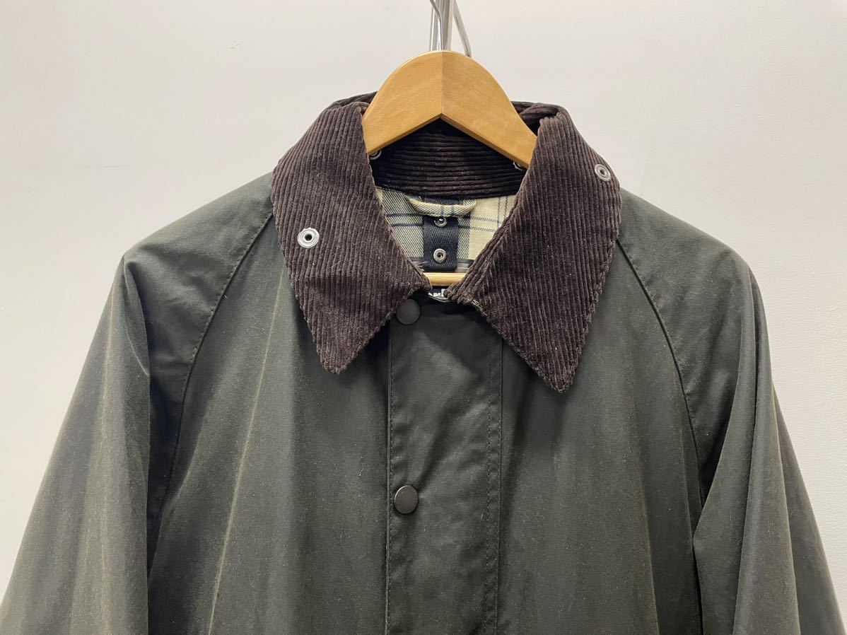 半額】 美品 バブアーBarbourビューフォートBEAUFORTセージsage