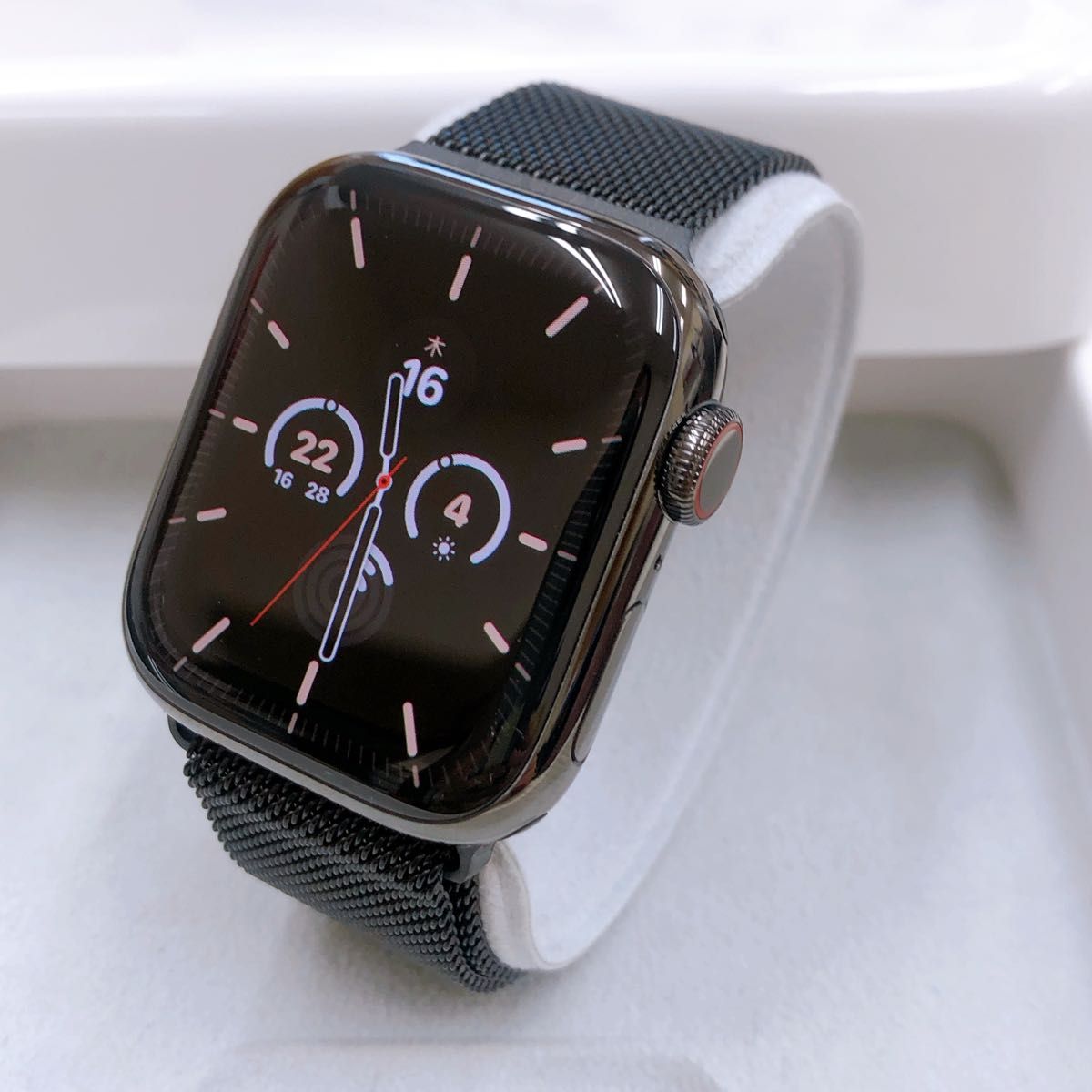 Apple Watch series7 41mm GPS＋セルラー ステンレス スマートウォッチ