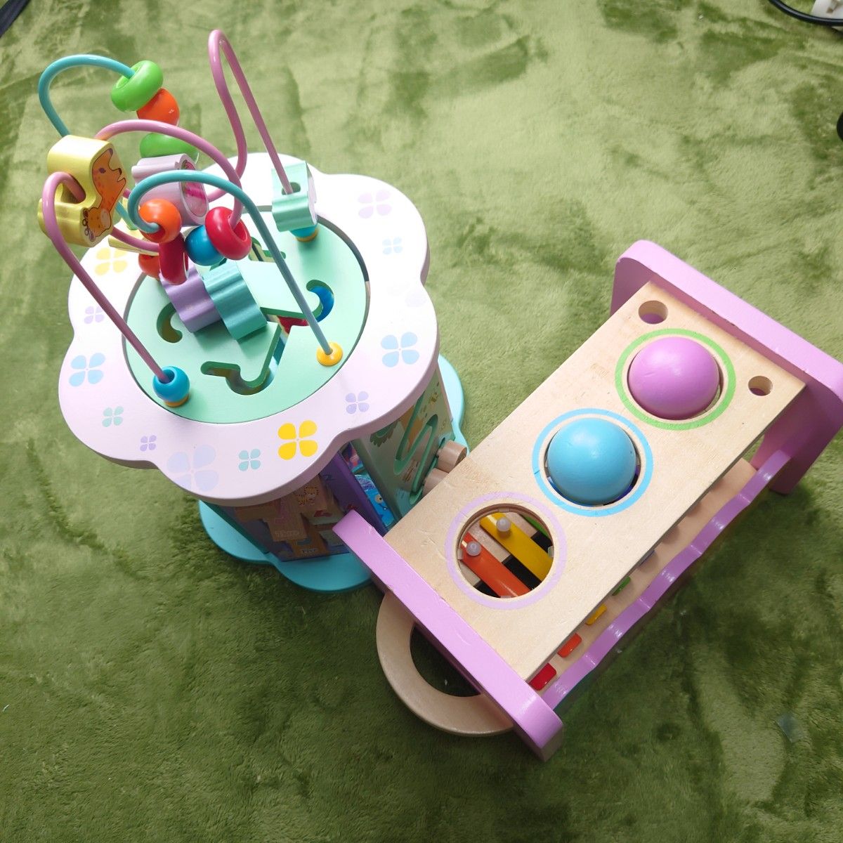知育玩具 赤ちゃんおもちゃ　木のおもちゃ