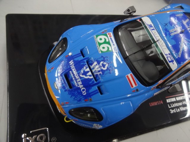 ★未使用 1/43 ixo イクソ アストンマーチン DBR9 LMGT1 No.66 2009 ルマン24時間 3位 ミニカー 模型 フィギュア_画像10