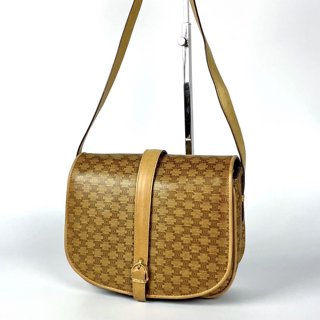 ヤフオク! - 【美品】CELINE セリーヌ ショルダーバッグ マカ...