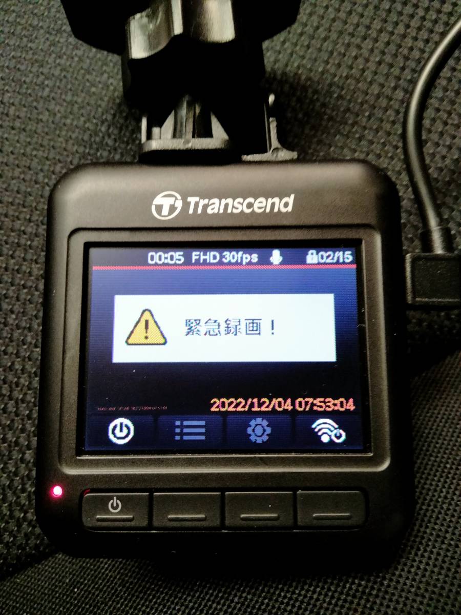 Transcend DrivePro 200 TS16GDP200M-J 中古 送料無料 トランセンド ドライブレコーダー ドラレコ ドライブプロ DrivePro200_画像6