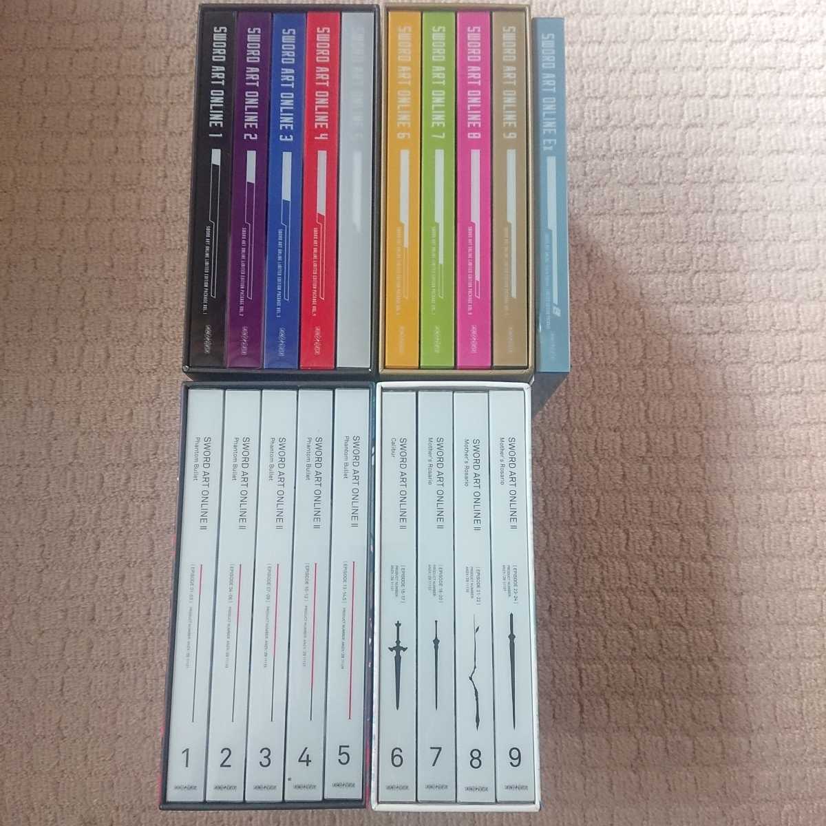 Blu-ray ソードアート オンライン 一期&二期 全巻セット+EX 激安 34
