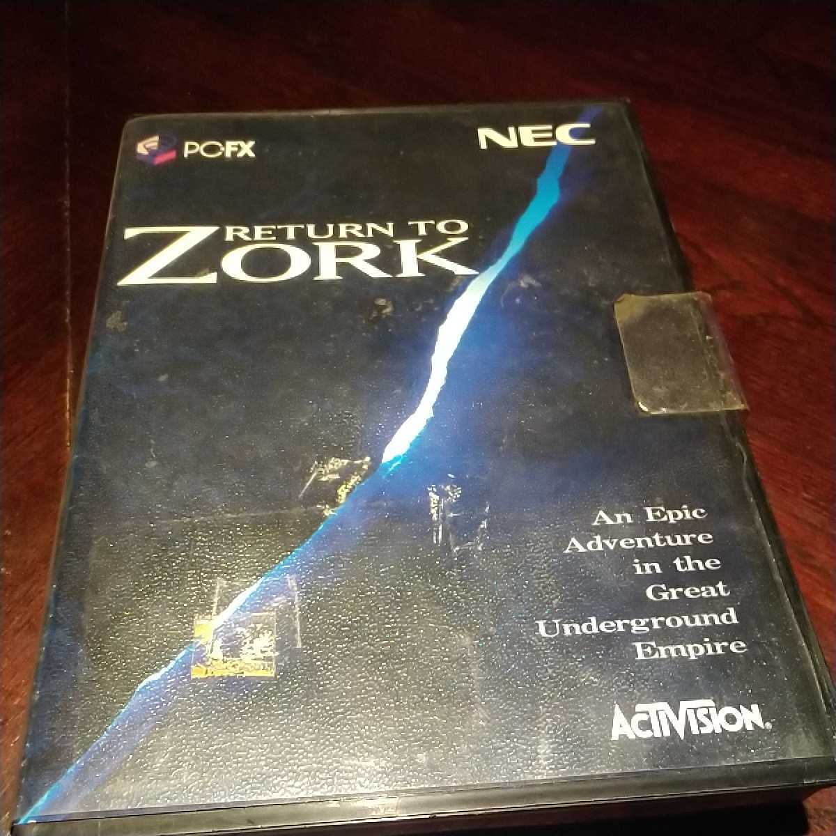 【お宝・未使用】PC-FX 　ZORK