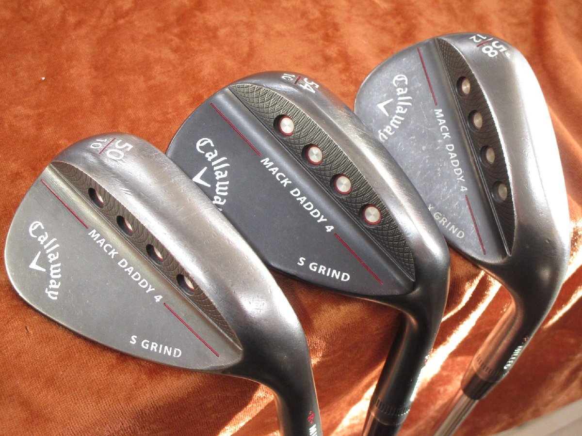 定番在庫あ Callaway - キャロウェイ マックダディ4 ウェッジ 3本