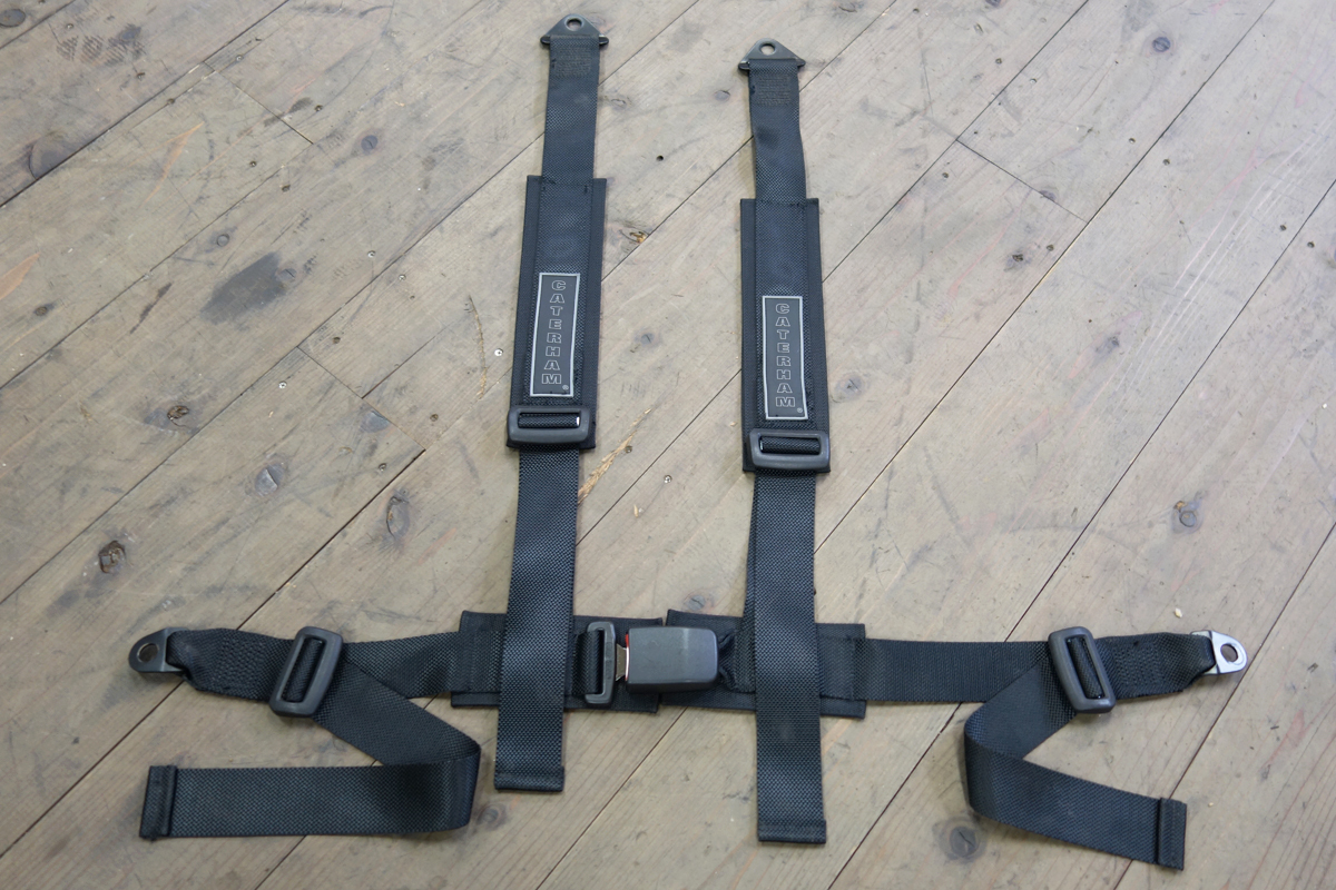 ke-ta ham original 4 point type racing Harness load type seat belt left right common Caterham Seven
