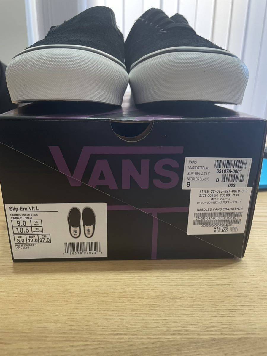 新品正規 Needles ニードルス Vans バンズ コラボ Era Slip-On エラ