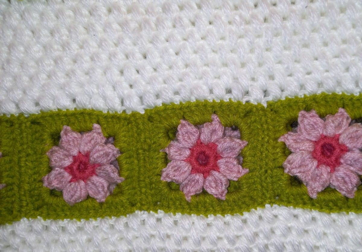 ハンドメイド  毛糸  手編み  バッグ