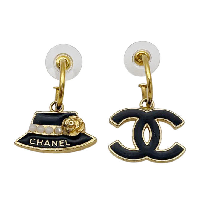 大人気爆買い CHANEL - CHANEL シャネル フープイヤリング ミニココ