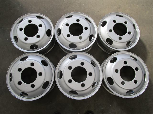 店 送料無料 ダイナ トヨエース デュトロ TFAB TFAC 16×5.5K 5穴 両面再