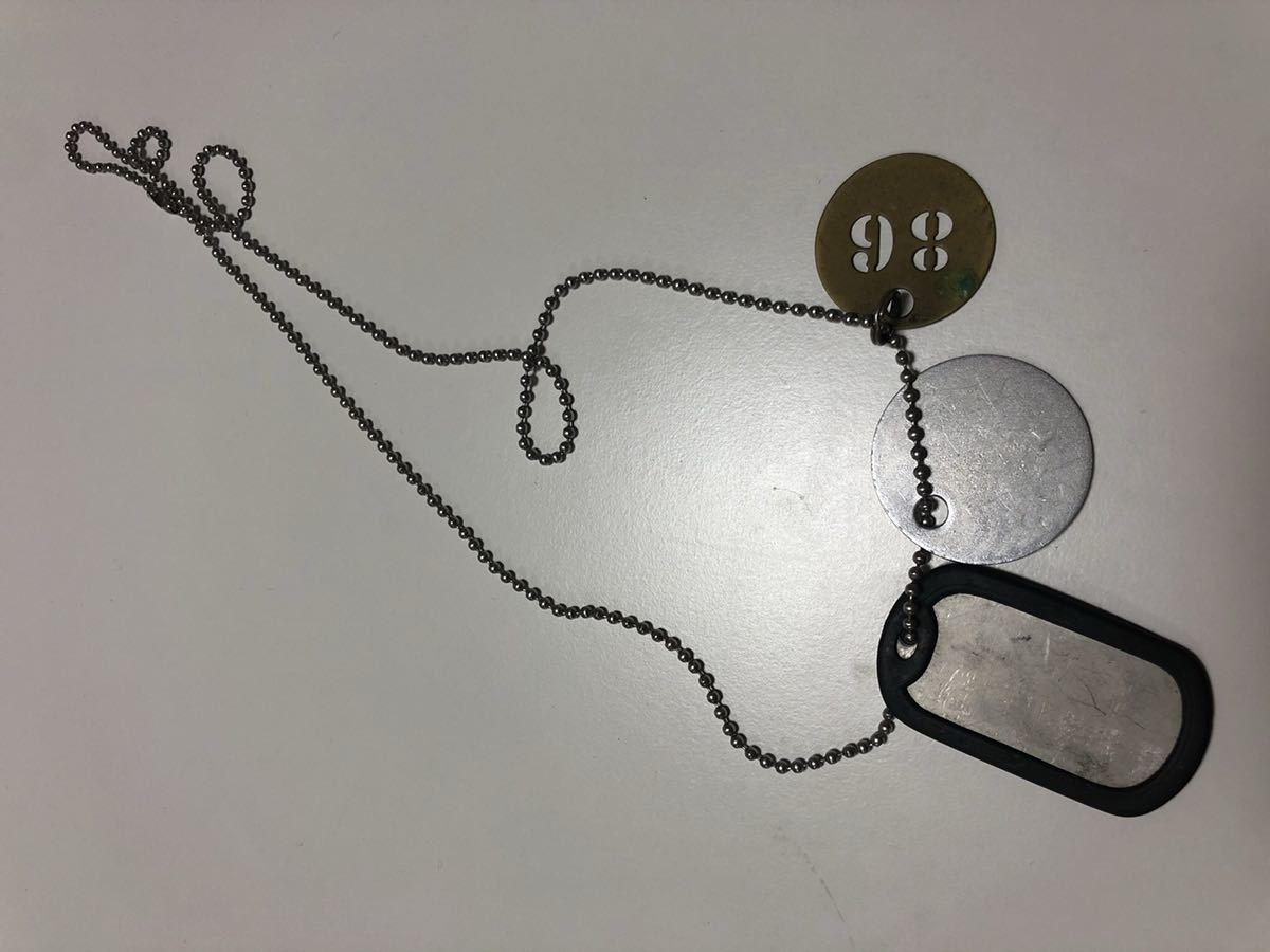 マルタンマルジェラ martin margiela ネックレス ドッグタグ