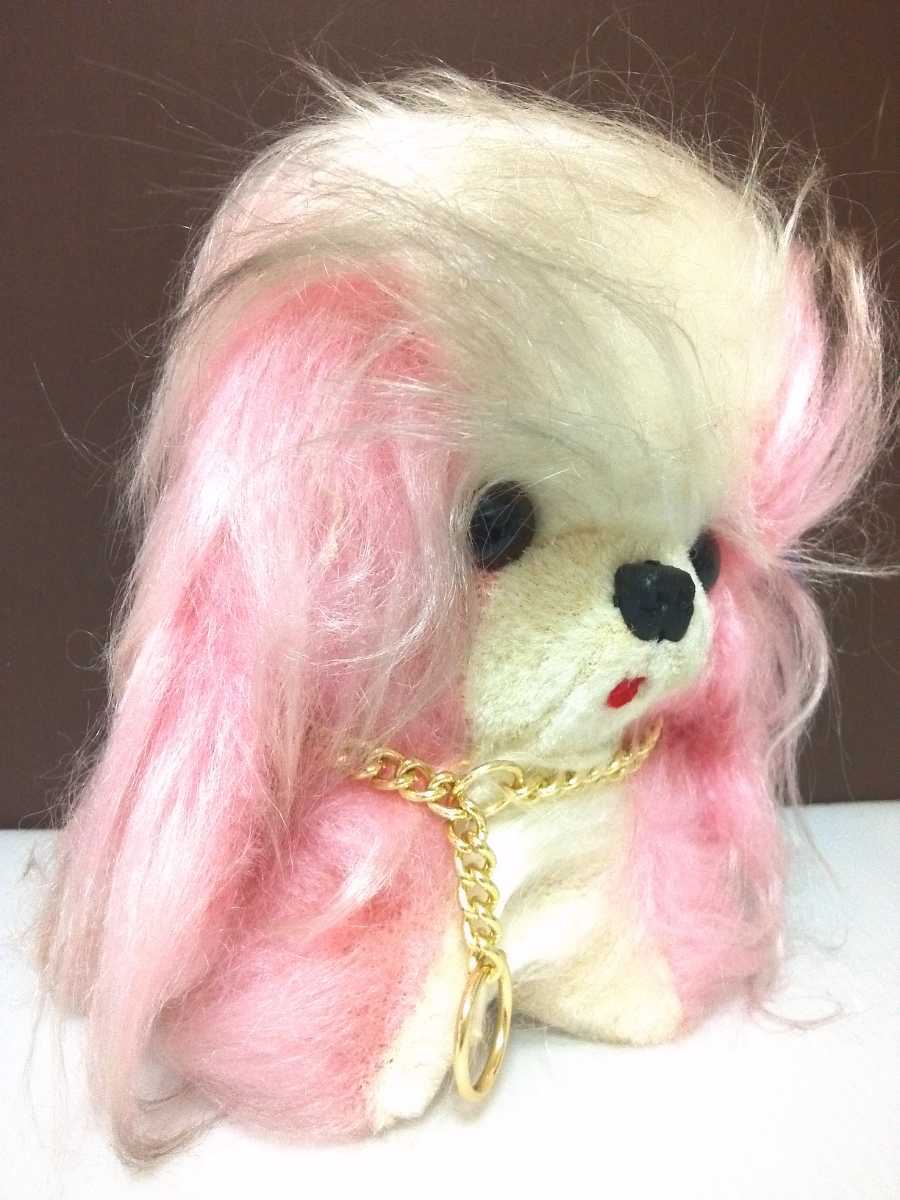 昭和レトロ お手入れワンコ ピンク 貴重 Yahoo!オークション - 昭和 レトロ 犬 ぬいぐるみ 人形 わんこ