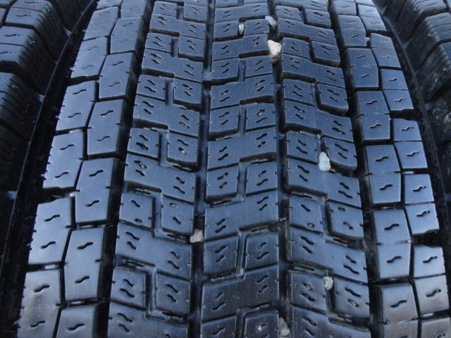 ●3904 ＃2021年製＃ 冬 美品9分山 ヨコハマ ZEN 903Z 225/90R17.5 127/125L 4本 2021年製_画像5