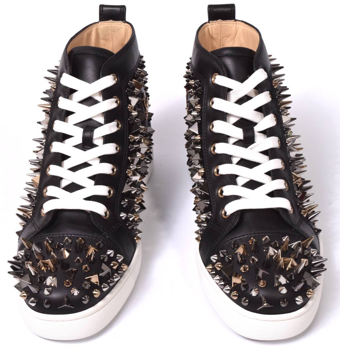 未使用 Christian Louboutin レザー PIK スニーカー クリスチャン