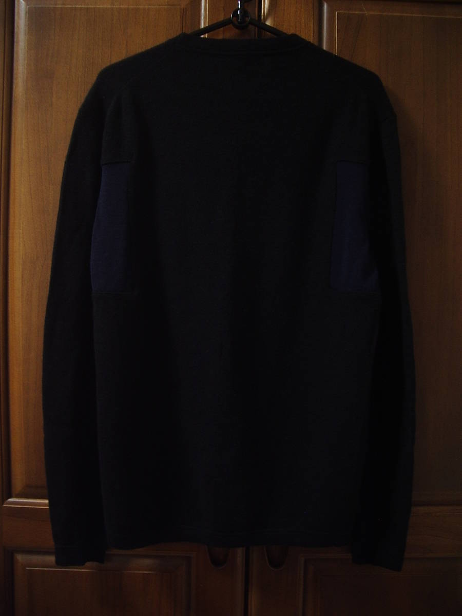 HELMUT LANG ヘルムートラング 03AW Panel Design Knit Sweater パネル デザイン ニット セーター 44 初期 本人期 イタリア製_画像4