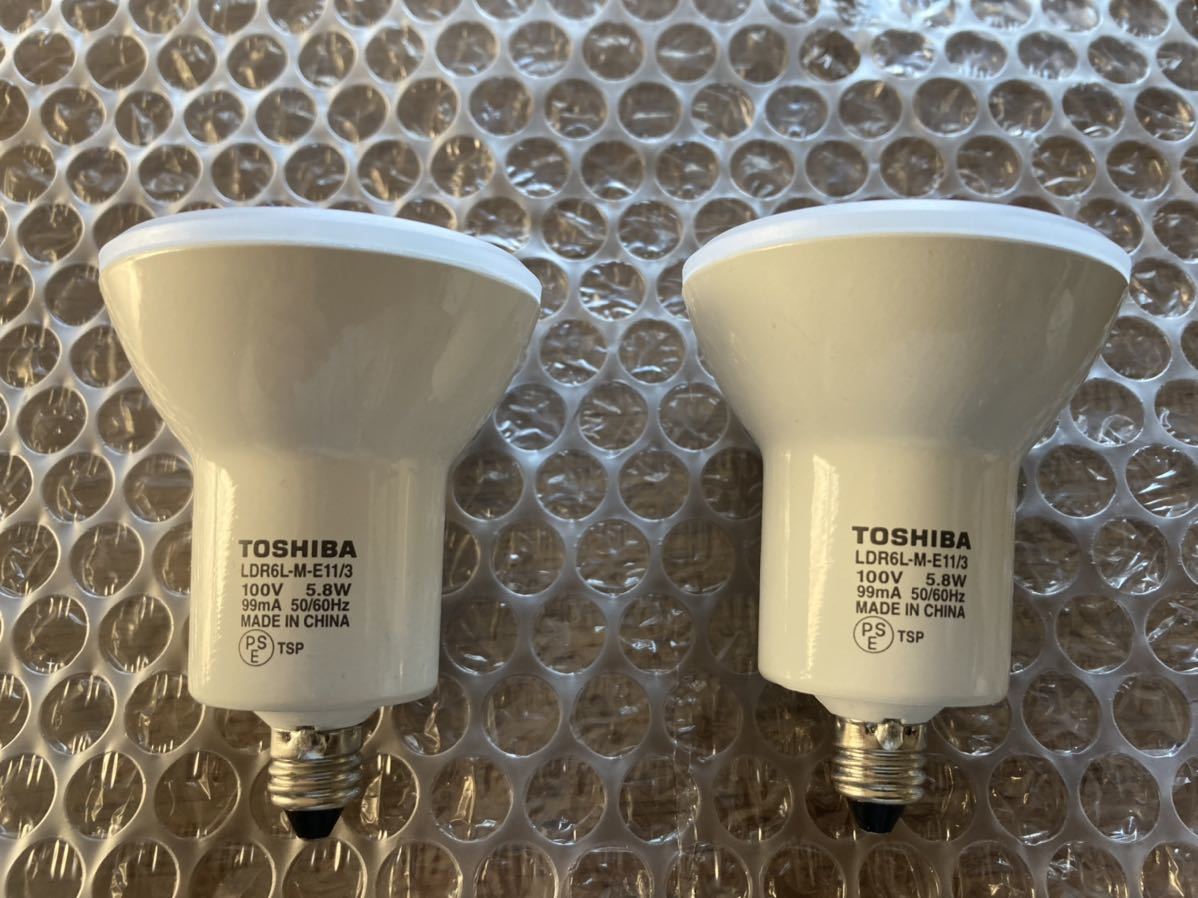 送料無料キャンペーン?】 LED電球 LDR6L-M-E11 3 東芝ライテック