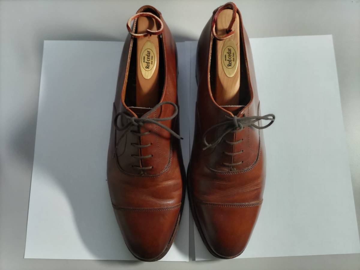 CROCKETT&JONES クロケット アンド ジョーンズ 7742-11B CONNAUGHT 7 1/2 E　 イギリス製　中古　袋・箱・シューキーパー付_画像1