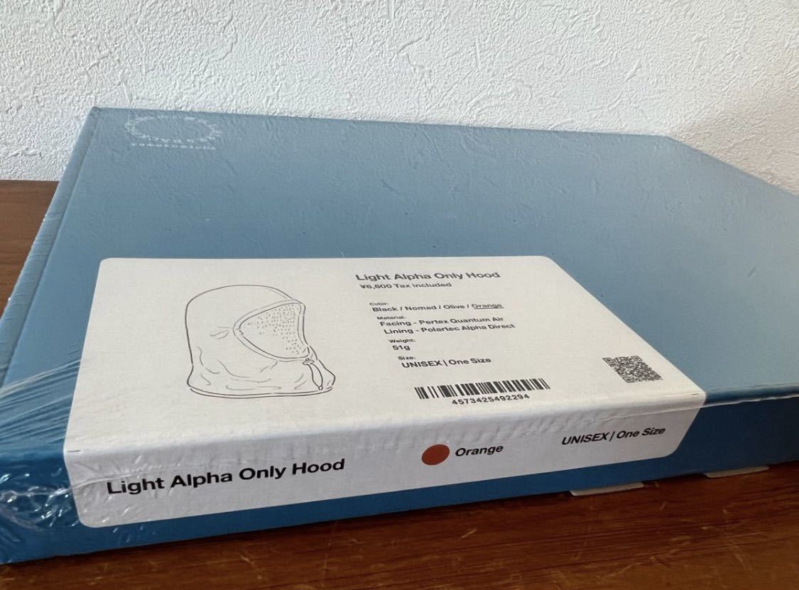 新作入荷!!】 山と道 Light Alpha Only Hood nomad 新品未使用 tco.it