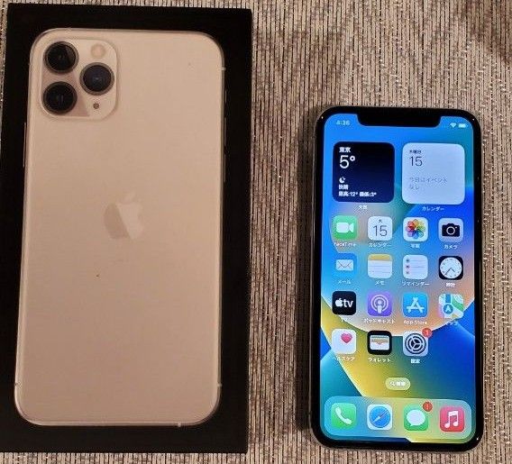 iPhone 11 pro 256g SIMフリー SIMロック解除 シルバー スマホ スマホ