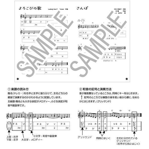 Joy Joy カリンバ SUZUKI 1オクターブカリンバ　楽譜セット 入門者向け かんたん_画像4