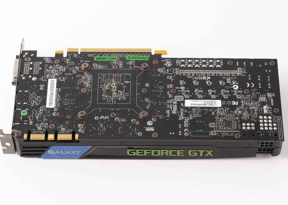GALAXY NVIDIA Geforce GTX 680 2GB （Metal対応）/Mac EFI対応 ROM書き換え　中古