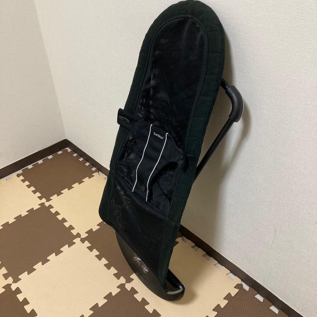 話題の人気 BABY BJORN バウンサー ベビービョルン メッシュ ブラック