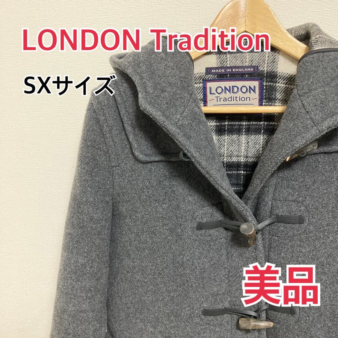 人気の店 【希少色 美品】ロンドントラディション ダッフルコート 赤