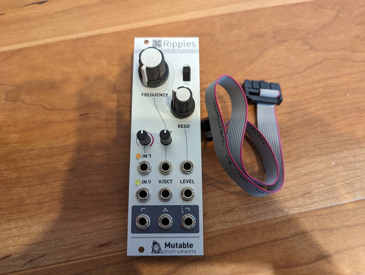 Mutable Instruments Clouds モジュラーシンセ 黒パネル-