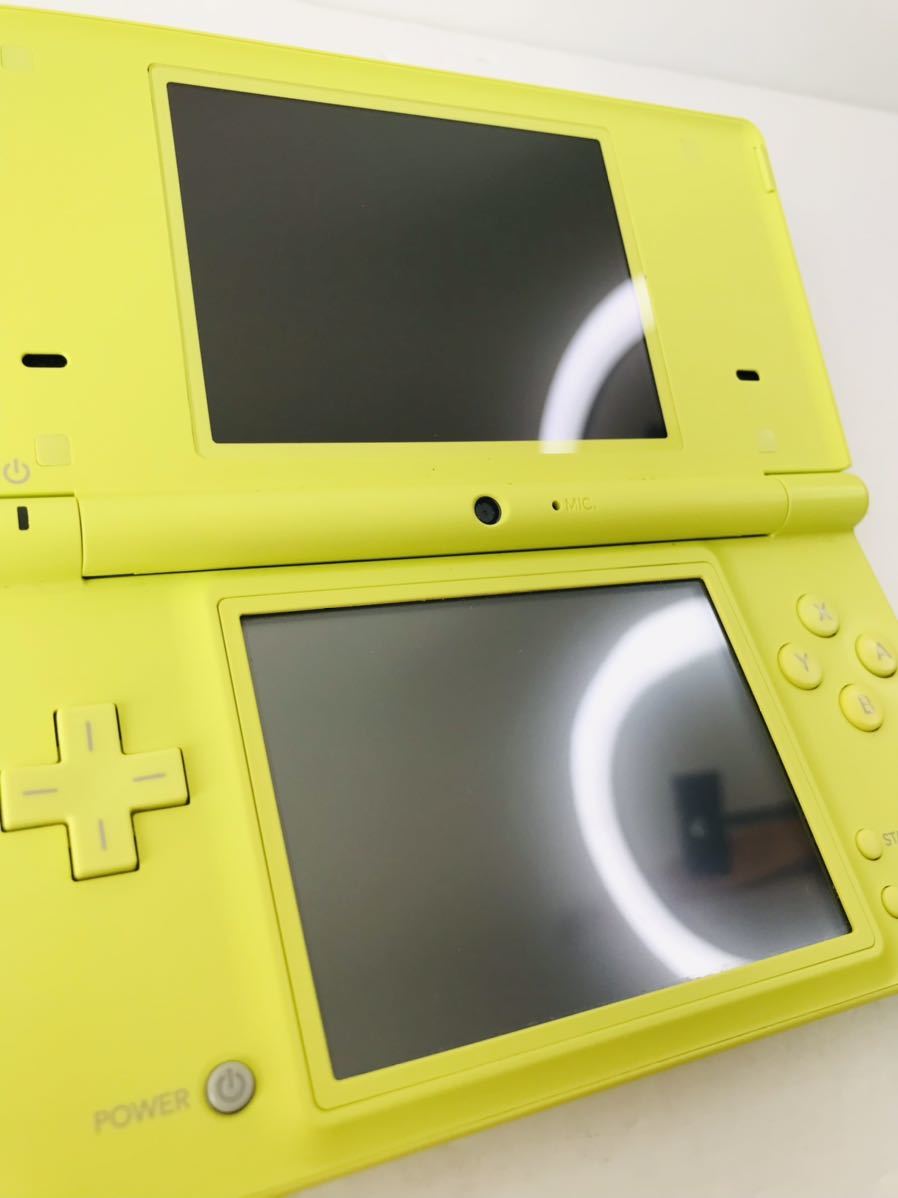 Nintendo ニンテンドーDSi ライムグリーン 極美品 本体 タッチペン 