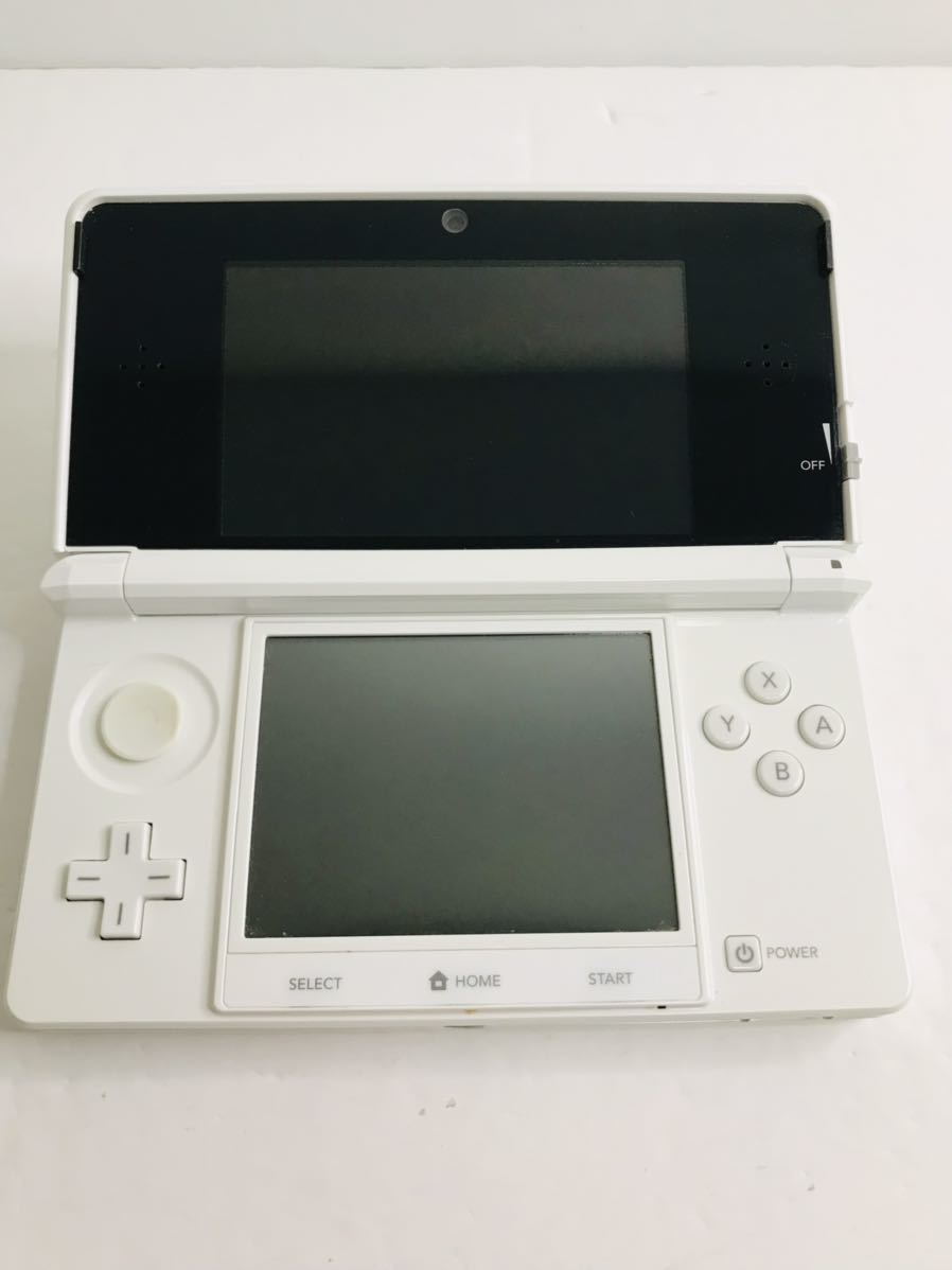 ニンテンドー3DS ピュアホワイト 画面極美品 Nintendo 一式セット