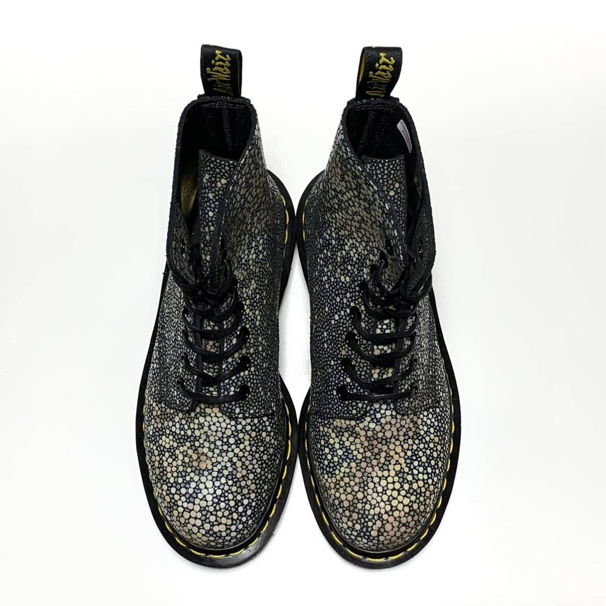 ☆未使用 ドクターマーチン Dr.Martens 1460 パスカル レザー ８ホール レースアップ ブーツ UK4 英国製 チェルシーブーツ ショートブーツ_画像2