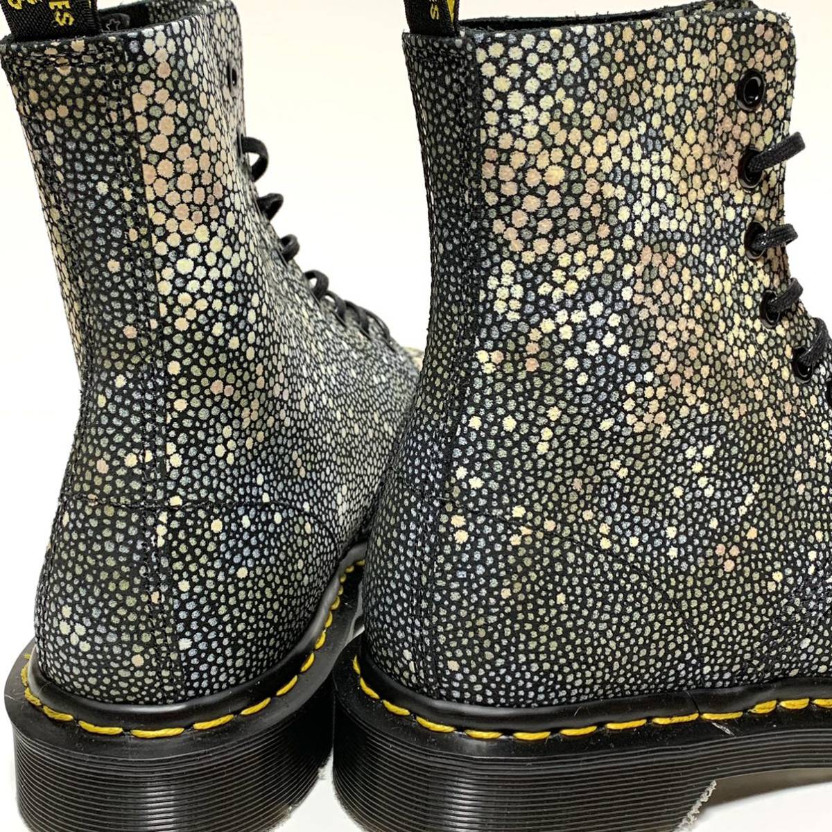 ☆未使用 ドクターマーチン Dr.Martens 1460 パスカル レザー ８ホール レースアップ ブーツ UK4 英国製 チェルシーブーツ ショートブーツ_画像8