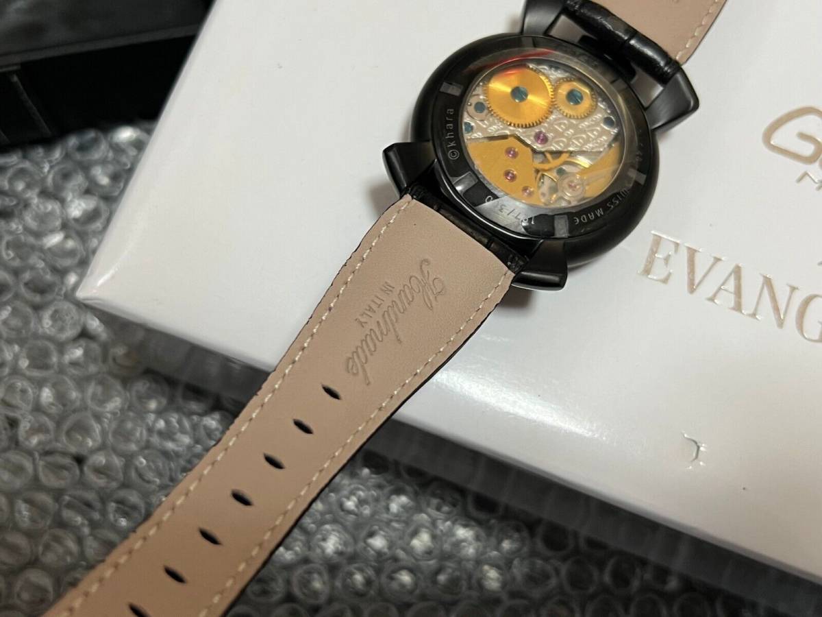 GAGA MILANO x Evangelion limitation design wristwatch watch GaGa Milano Evangelion Unit-01 