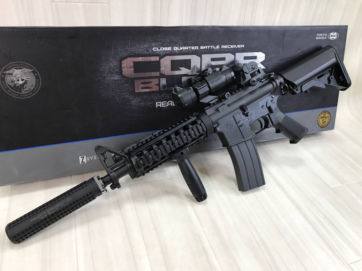 東京マルイ M4A1 CQBR BLOCK1 GBB /MWS アメリカンスナイパー art