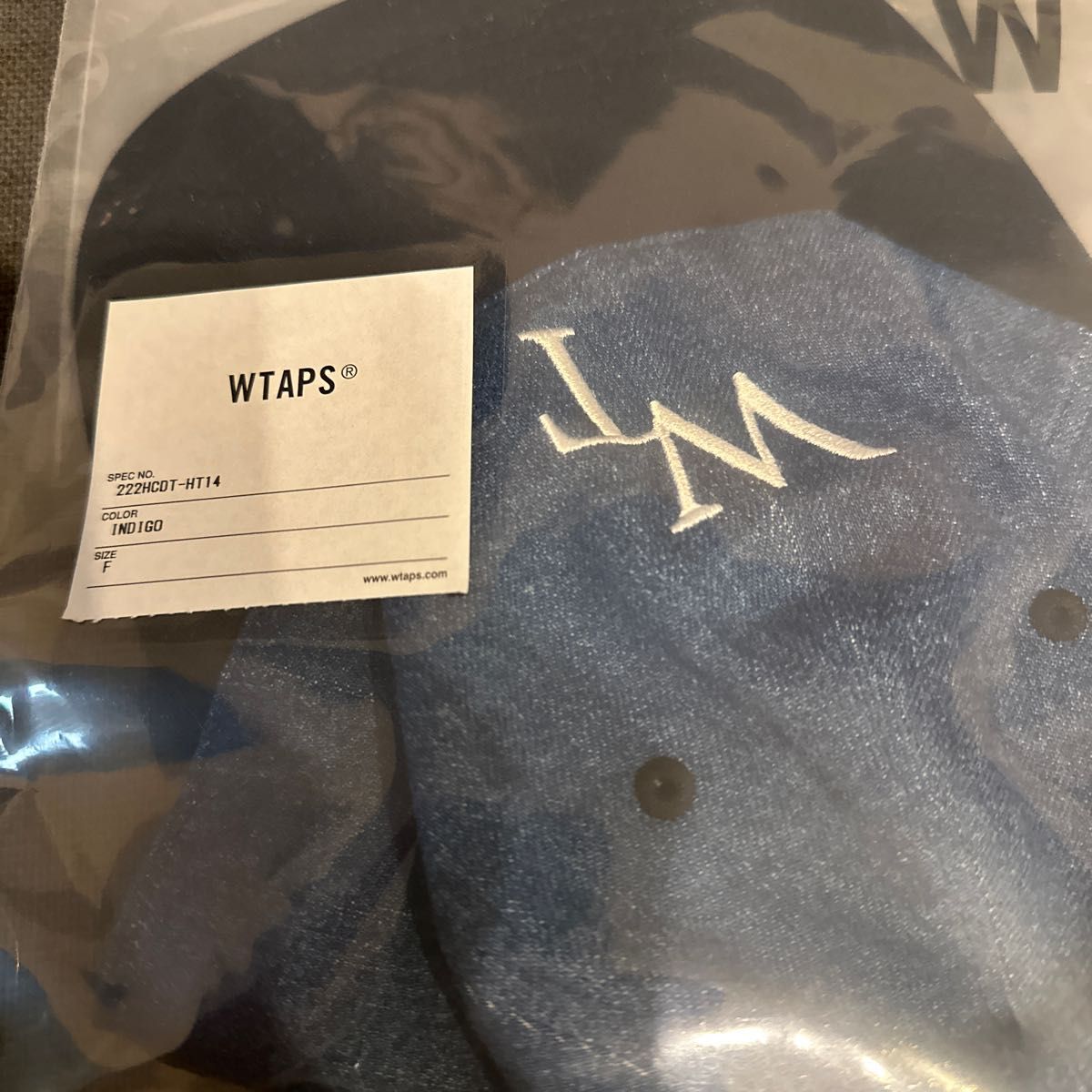 爆発的な割引 WTAPS 2022AW WCPO 01 LS DENIM INDIGO S t-hub.com.ua