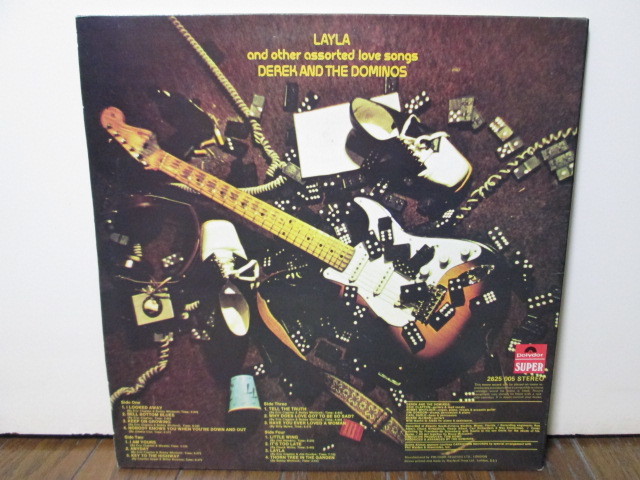 UK-original FLAT label 初回MAT:1/2/1/2 Layla And Other Assorted Love Songs 2LP(Analog) Derek & The Dominos (Eric Clapton)_画像4