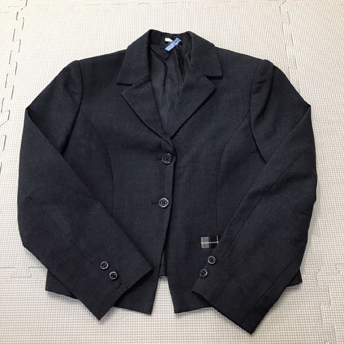 OT554-3 (中古) 栃木県 作新学院高校 旧制服 総合進学部 8点セット/希少/S/M/W69/ブレザー/ベスト/セーター/ブラウス/スカート/クロスタイ_画像2