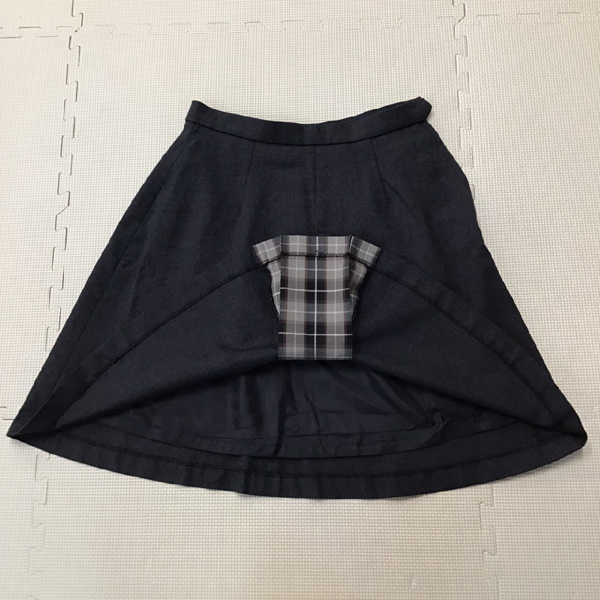 OT554-3 (中古) 栃木県 作新学院高校 旧制服 総合進学部 8点セット/希少/S/M/W69/ブレザー/ベスト/セーター/ブラウス/スカート/クロスタイ_画像8