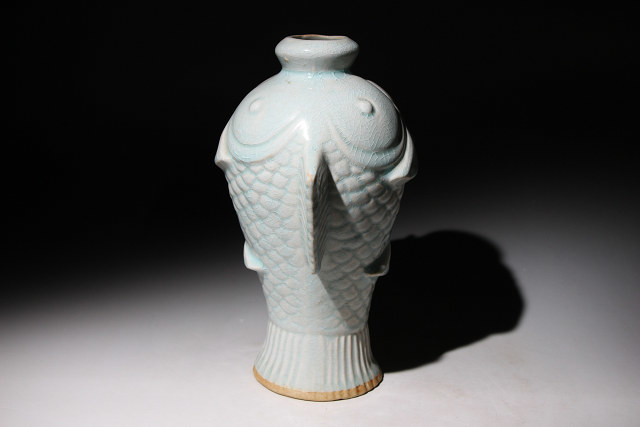 ☆鈴蘭☆宋時代影青青白磁花瓶no.1(検)花入唐物古道具中国美術骨董古