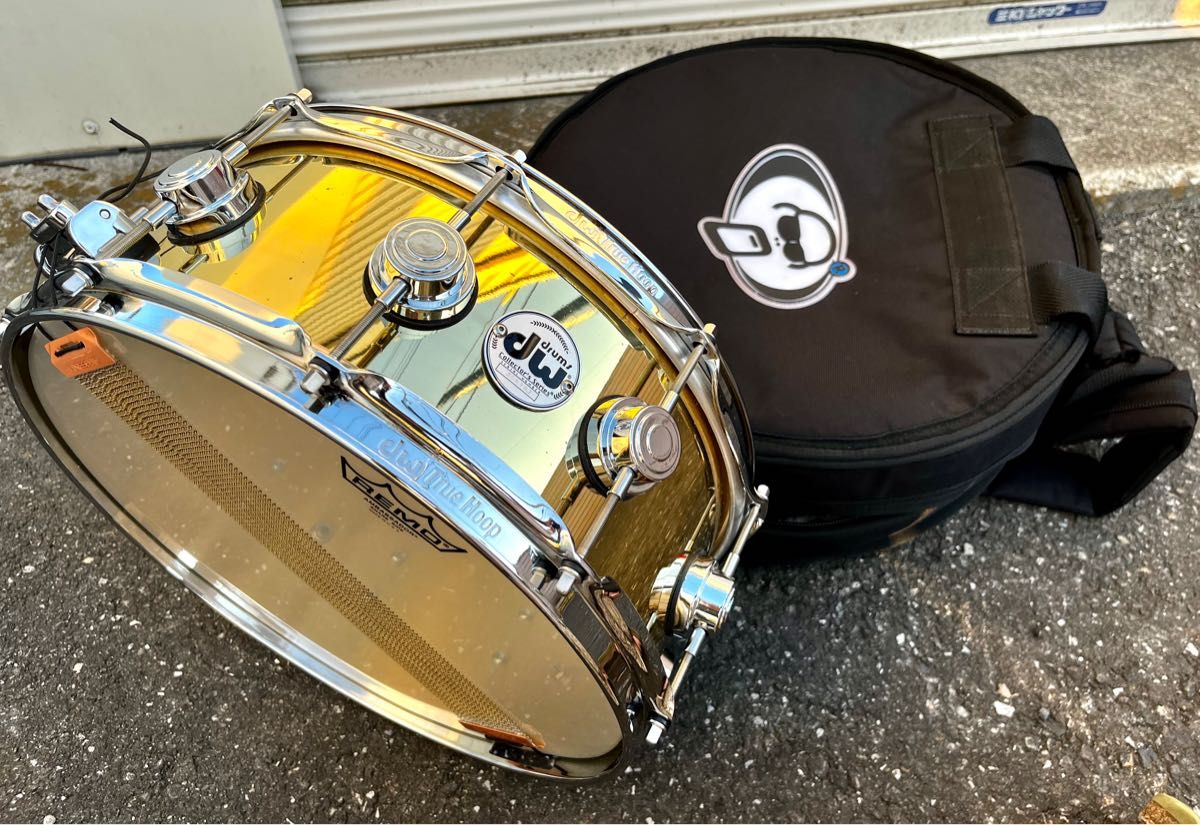 SEAL限定商品 dw ソリッドブラス(ベルブラス)スネア Drums DW-BR7