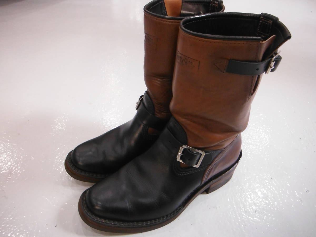 ウエスコ Wesco 限定 ホースハイドナローエンジニアボス(NARROW ENGINEER BOOTS)_画像3