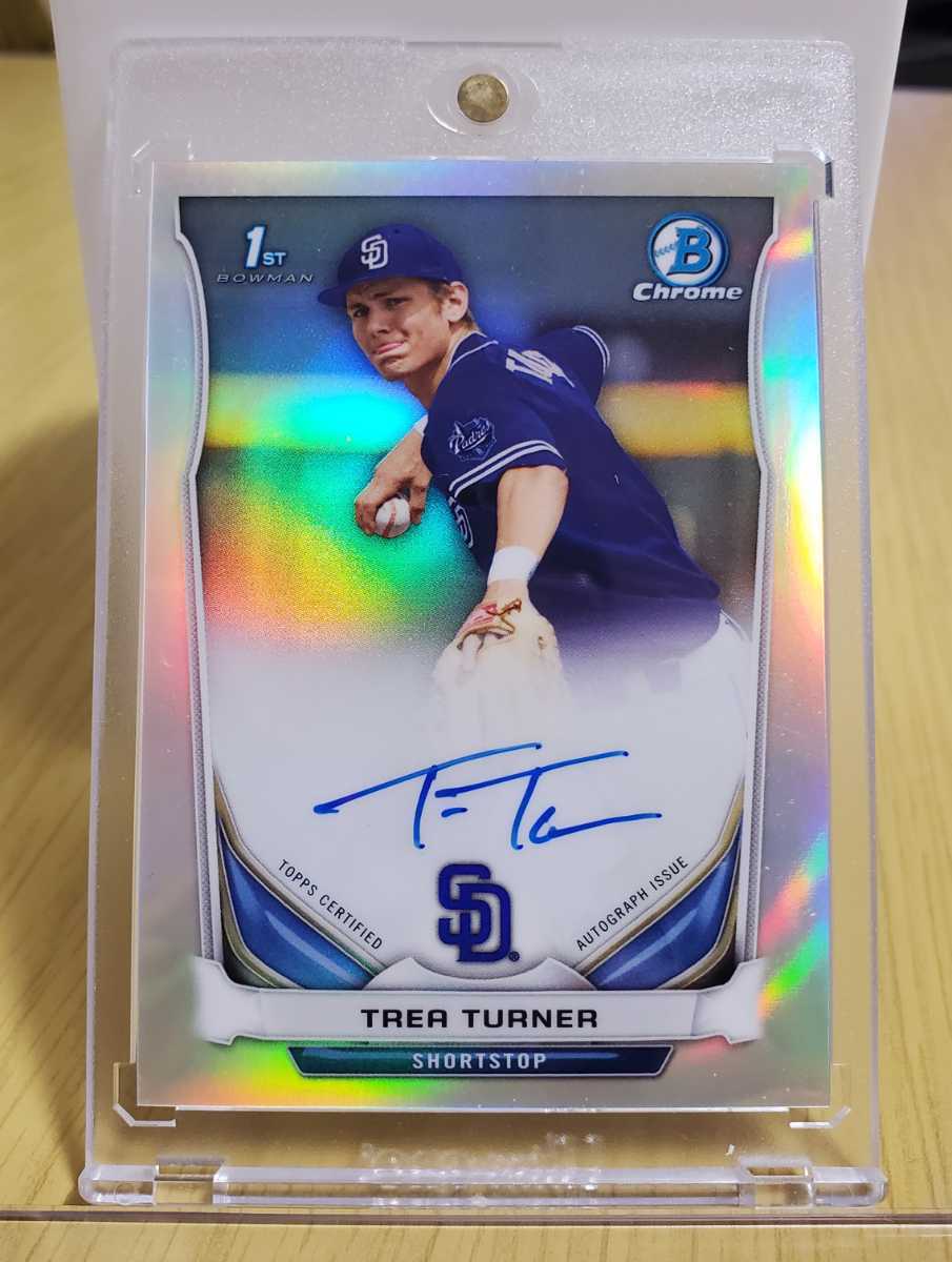 日本に - Auto Bowman 【1st Turner Trea Refractor】 RC 直筆サイン