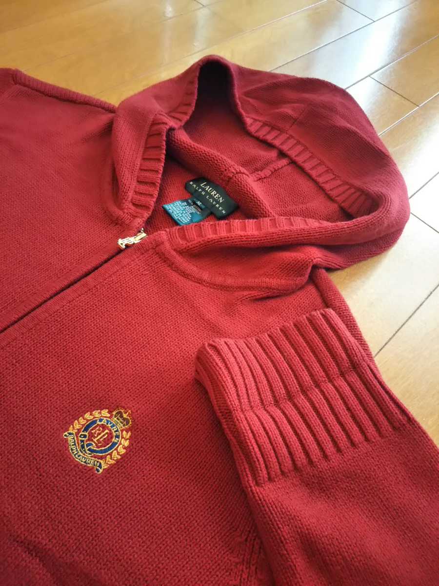 【国内配送】 ユニセックス コットンニット ジップアップ パーカー ラルフローレン LAUREN RALPH ローレン LAUREN ビンテージ XL US パーカ 【国内配送】 ユニセックス コットンニット ジップアップ パーカー ラルフローレン LAUREN RALPH ローレン LAUREN ビンテージ XL US パーカ