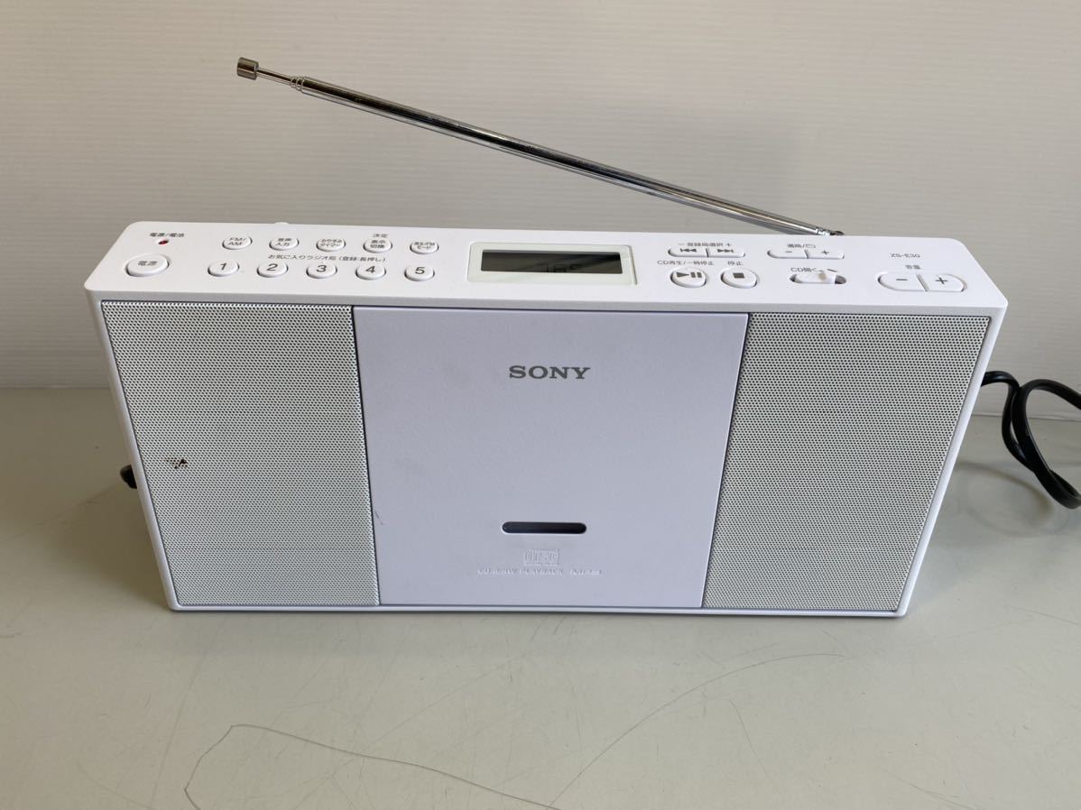 記念日 SONY CDプレーヤー ZS-E30 W iauoe.edu.ng